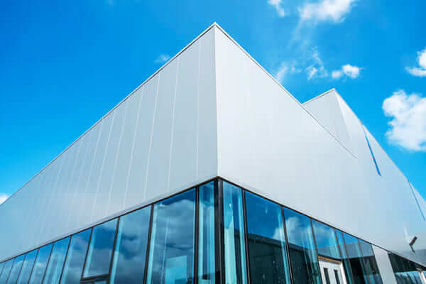 Building facade aluminum plate
